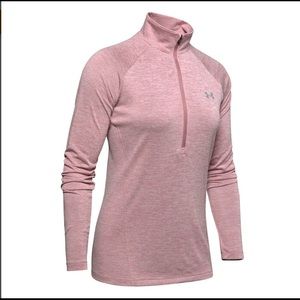 Under Armour Light Pink/Mauve Half Zip 💖